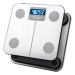 Balanza Digital Smart Fitness Med Corp App Recargable Noga Blanco