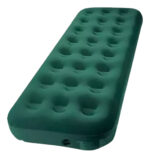 Colchón Inflable Klimber 1 Plaza Verde Con Almohada E Inflador Manual - Image 3