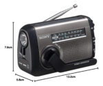Radio Portatil Sony Power Bank Am/fm Carga Solar Linterna - Image 3