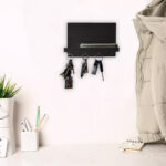 Porta Llave Organizador De Pared Llavero Calidad Premium Color Negro - Image 4
