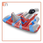 Colchoneta Inflable Pileta Nave Espacial Bestway 41443 Color Gris - Image 2