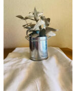 Centro De Mesa Servilletero Redondo Metalico Ramos Mejia - Image 2