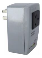 Protector Estabilizador Tension Tv Pc Notebook Hogar Calidad Gris