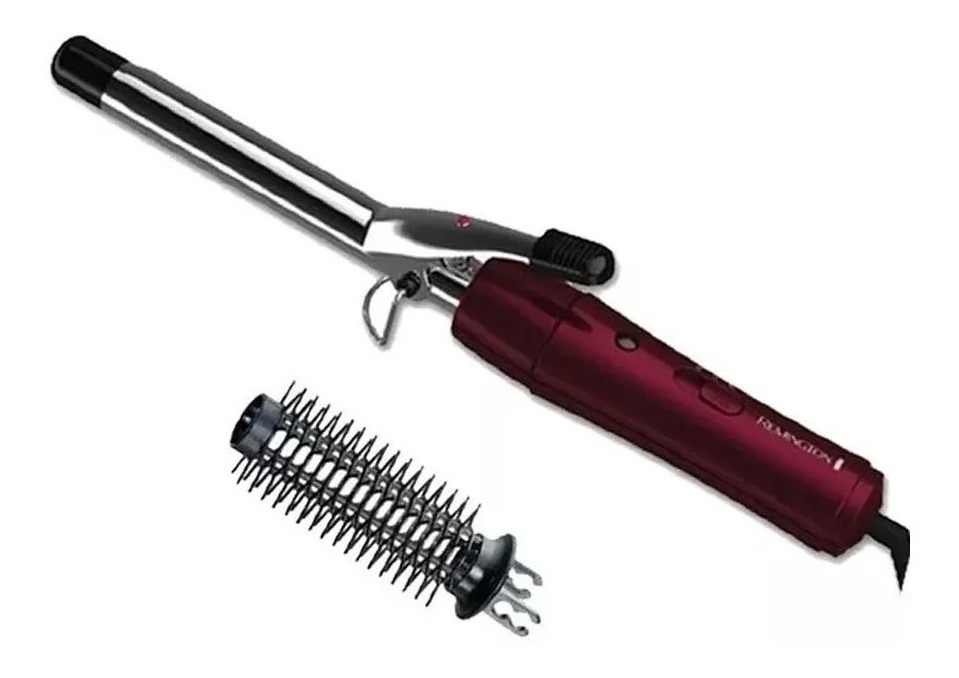 D_NQ_NP_781222-MLA43567516057_092020-F.jpg Rizador Buclera De Pelo Remington Control De Temperatura Rojo - Image 1