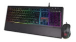 Combo Teclado Y Mouse Thermaltake Challenger Elite Rgb Esp Negro