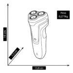 Afeitadora Philips Aquatouch 1000 S1121 Azul Malibú - Image 4