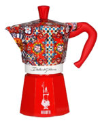 Kit Café Premium: Cafetera Italiana Moka 6 Tazas Roja + Café Liofilizado Sabor Avellana 95g - Image 2