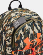 Mochila Under Armour Hustle Sport Backpack Azul Color Verde Diseño De La Tela Lisa 2450324 Geométrico - Image 4