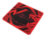 Mouse Pad Gamer Noga Stormer St-g13 De Goma 20cm X 23cm X 3mm Negro/rojo