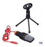 Microfono Profesional Kolke Omnidireccional Podcast Tripode Negro - Image 4