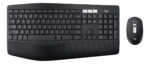 Kit Teclado Mouse Inalambrico Logitech Premium Ideal Smart Negro