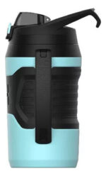 Botella Termo Marca Thermos 1,9l Deportivo 12hs Frio Real ! Color Celeste-negro - Image 3