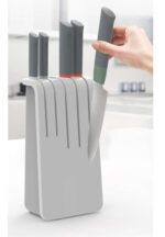 Set 5 Cuchillos Con Base Duo Joseph Joseph Gris - Image 2