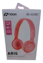Auricular Noga Aris Bluetooth Ng-a208bt Color Rosa - Image 2