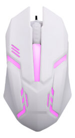 Mouse Optico + Dpi Diseño Premium Usb Ramos Mejia  Blanco