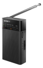Radio Sony Compacta De Bolsillo Am/fm Ultimo Modelo Negro