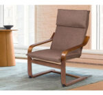 Silla Sillon De Descanso Moderno Madera Con Apoyabrazos - Image 8