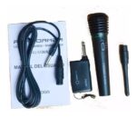 Microfono Profesional Inalambrico O Cable Noganet Karaoke Negro - Image 5