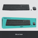 Kit Teclado Y Mouse Inalambrico Mk235 Logitech Color Grafito Negro - Image 8