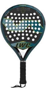 Paleta Padel Varlion Lw Carbon 8 Prisma + Funda + Protector Color Negro