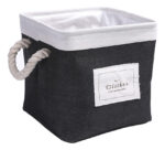 Cesto Canasto De Tela Rectangular Reforzado Calidad Premium - Image 2