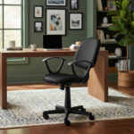 Silla De Pc Giratoria Reforzada Regulable En Ramos Mejia  Negro