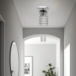 Lampara De Techo Colgante Caireles Rosca E27 Metal Y Acrilico 60w - Image 2