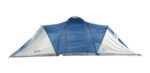 Carpa 9 Personas 3 Dormitorios Con Doble Techo Living Bolso  Azul/blanco - Image 4