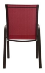 Silla Reposera De Jardin Exterior Aluminio Apilable En Ramos - Image 4