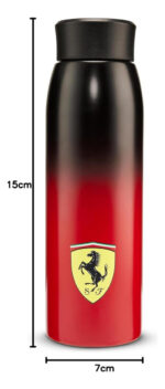 Botella De Agua Scuderia Ferrari Original Con Tapa Rosca - Image 3