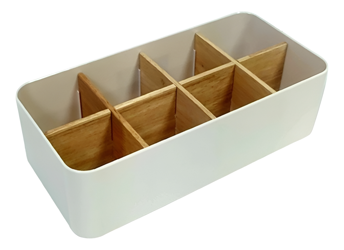 D_NQ_NP_801757-MLA95073144624_102025-F.jpg Mini Organizador De Plastico Decorativo Con Divisiones - Image 1