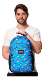 Mochila Academy De 25 L Para Mujer Y Hombre Puma Color Racing Blue-sneaker Aop - Image 4