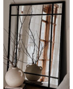 Espejo De Pared Rectangular Reforzado Calidad Premium Negro - Image 2