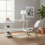 Escritorio Resistente 2 Estantes Diseño Paris Premium