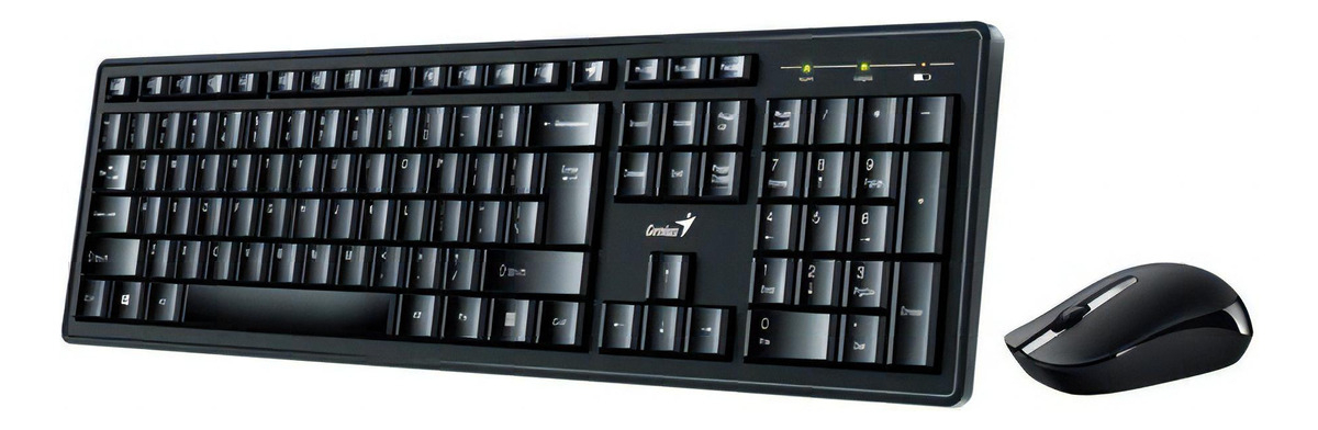 D_NQ_NP_806270-MLA99367012156_112025-F.jpg Combo Teclado Mouse Genius Km-8200 Inalambrico Español Pc Color Del Teclado Negro Color Del Mouse Negro - Image 1
