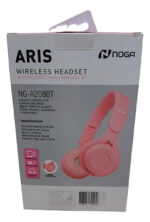 Auricular Noga Aris Bluetooth Ng-a208bt Color Rosa - Image 3