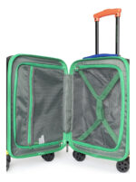 Valija Benetton Vintage Con Candado Tsa Diseño Calidad - Image 2