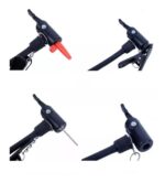 Inflador De Bicicleta Aluminio Con Pico Para Pelotas Premium - Image 9