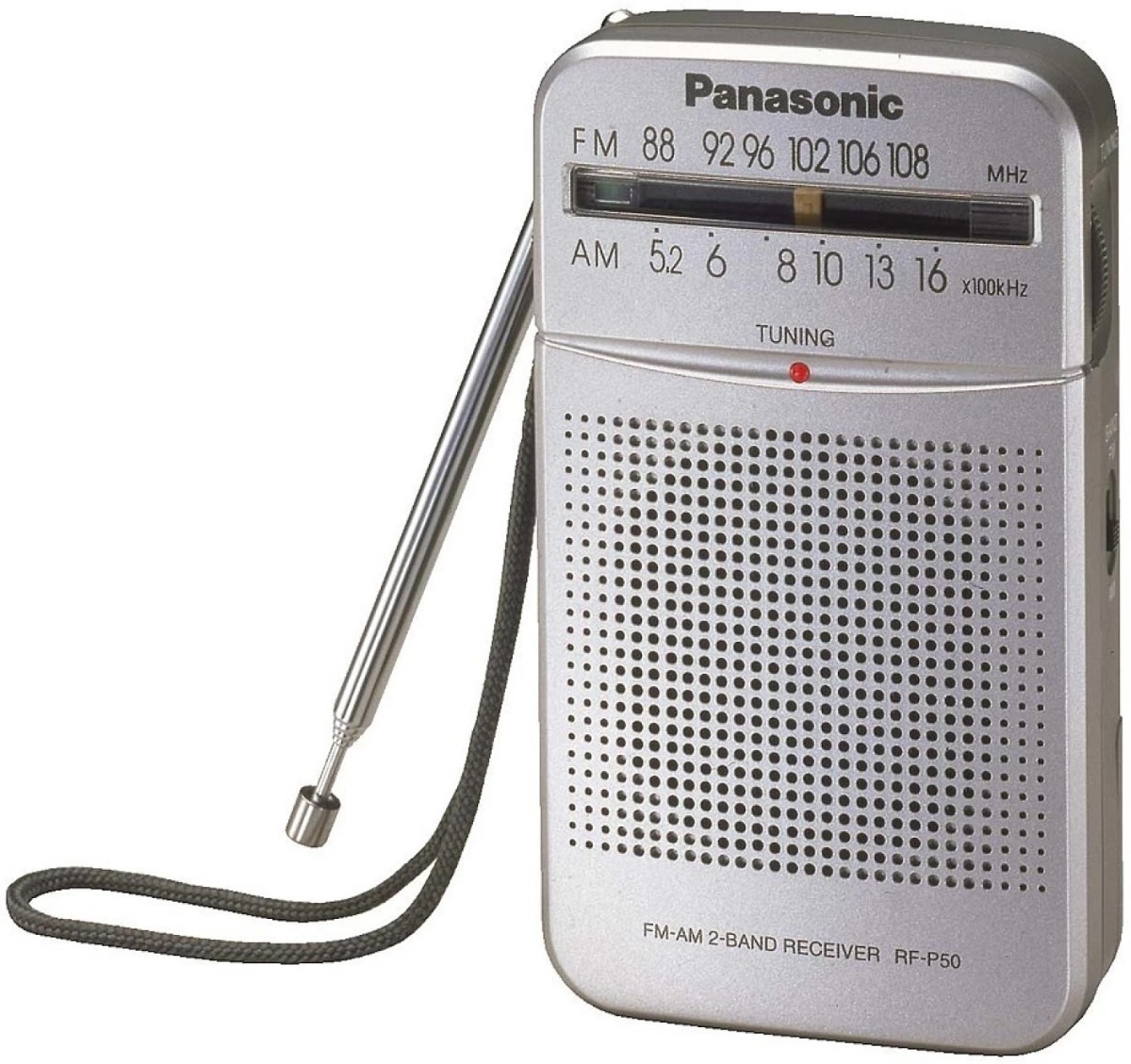 D_NQ_NP_807659-MLA26580253074_122017-F.jpg Radio De Bolsillo Panasonic Am Fm + Auriculares + Parlante Ultimo Modelo Gris - Image 1