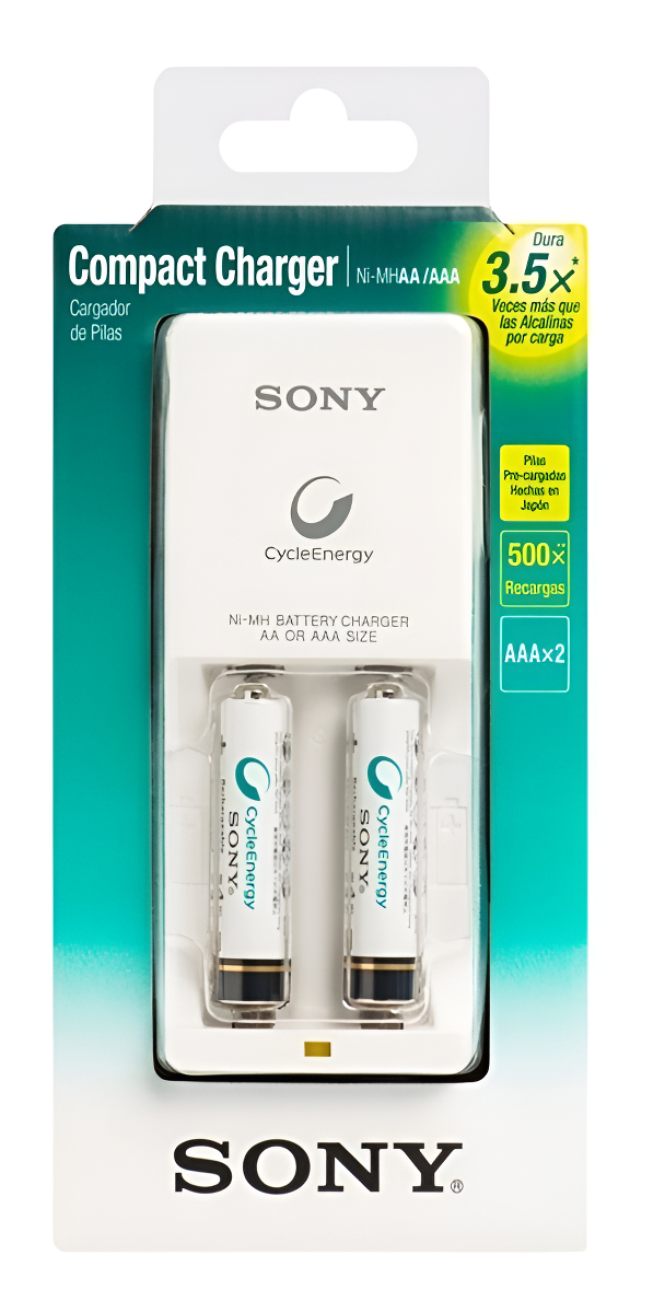 D_NQ_NP_808744-MLA96422831154_102025-F.jpg Cargador Sony De Pilas Con 2 Pilas Sony Aaa Originales Ramos - Image 1