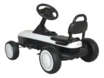 Karting Coche Infantil Auto A Pedal Modelo Retro Ult Diseño Blanco - Image 3