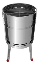 Parrilla Móvil Tramontina Tcp-400 40.9cm De Ancho 74.8cm De Alto 40.8cm De Profundidad Plateado - Image 2