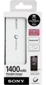 Cargador Portatil Sony 1400 Mah Cable Micro Usb Precargado - Image 2