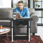 Mesa Escritorio C/ruedas Altura Regulable Laptop Importada - Image 4