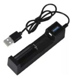 Cargador De Pilas Recargables Usb Baterias 18650 C Indicador