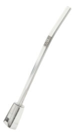 Bombilla Marwal Acero Inoxidable Doble Filtro Resorte 17cm Plateado - Image 3