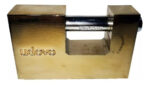 Candado Blindado 80 Mm 3 Llaves Comercios Seguridad Barovo Dorado - Image 2