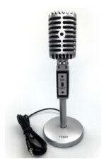 Micrófono Noga Vintage Mic-2030 Pc Cardioide Color Plateado