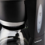 Cafetera Electrica Semi Automatica Filtro Vidrio Winco W1930 Color Negro - Image 3