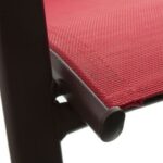 Silla Reposera De Jardin Exterior Aluminio Apilable En Ramos - Image 6